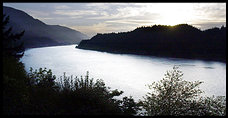 The sun sets over the Columbia River, the prize in a tug of war between hydroelectric power and salmon recovery.